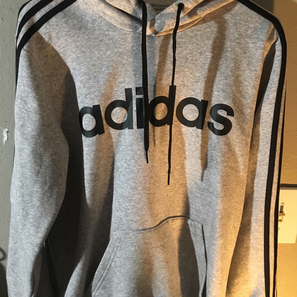 Adidas grey sweatshirt